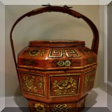 D34. Asian-inspired basket. 